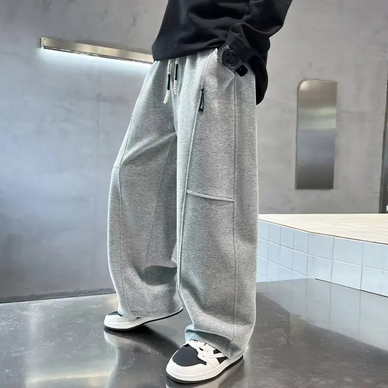 Kids Wide‑Leg Sweatpants